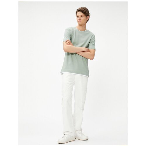 Koton T-Shirt - Gray - Regular fit Slike