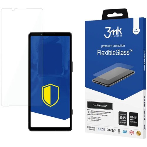 3mk SONY XPERIA 5 V FLEXIBLEGLASS KALJENO STEKLO ZA ETUI ZA ZASLON, (21966183) Slike