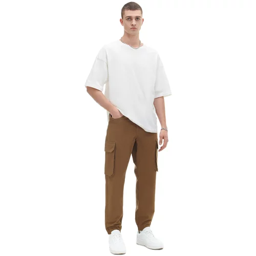 Cropp muške jogger hlače - Smeđa  4775W-98X