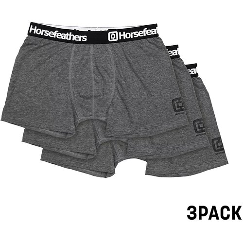 Horsefeathers Dynasty 3Pk Boksarice heather anthracite Cene