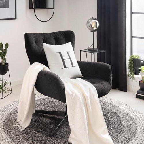 Premium Living vrtljivi stol lounge -trend-, črna Slike