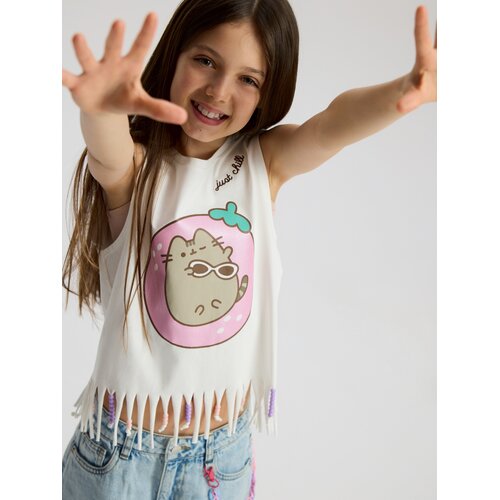 Reserved GIRLS` BLOUSE - krem Cene