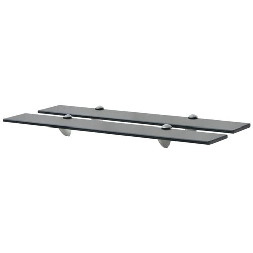 VidaXL Zidne police 2 kom staklene 70 x 20 cm 8 mm Slike