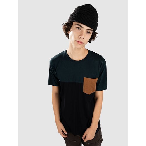Iriedaily Block Pocket T-shirt green black Slike