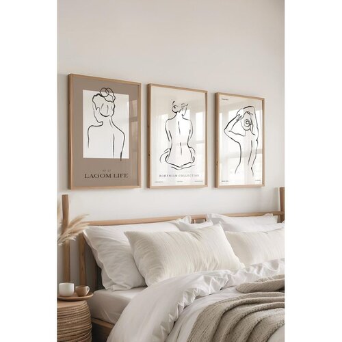 WALLXPERT &Ccedil;-300563 - 5070 Vi&scaron;enamenski Set Dekorativnih Slika (3 Komada) Cene