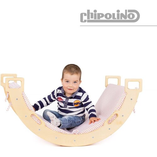 Chipolino ljestve za penjanje / drvena igračka za ljuljanje s jastukom Slike