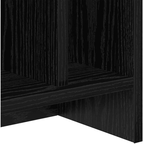  stalak Crni hrast 50 x 35 x 45 cm Konstruirano drvo Slike