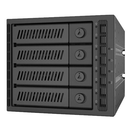 Chieftec CMR-3141SAS 4x3.5&amp;quot; ili 4x2.5&amp;quot; SATA crna fioka za hard disk Slike