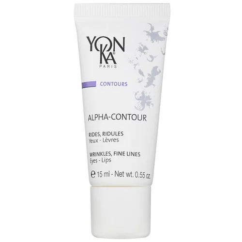 Yon Ka Contours Alpha gel proti gubam za konturo oči in ustnic 15 ml