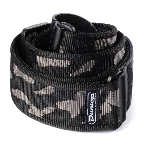 Dunlop D38-10GY STRAP CAMMO GRAY (32381002001) remen za gitaru Slike