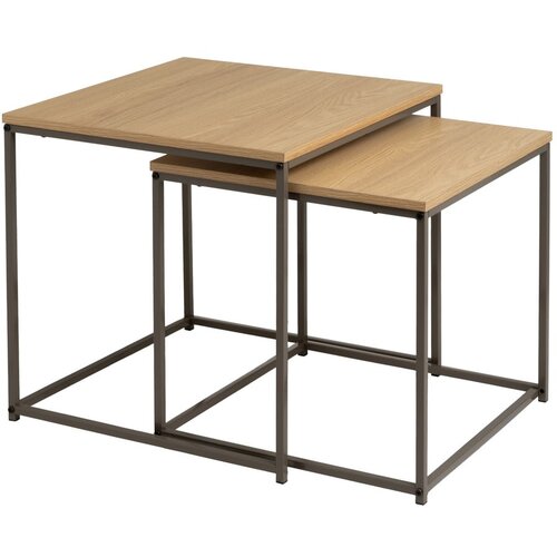 Casa Selecci&amp;oacute;n Pomoćni stolići u setu 2 kom 50x50 cm &amp;ndash; Slike