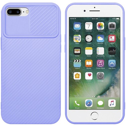 Cadorabo Ohišje, združljiv z Apple v Bonbon Purple - Zaščitni pokrov iz fleksibilnega silikona TPU in z zaščito pred kamero, (20599205) Cene