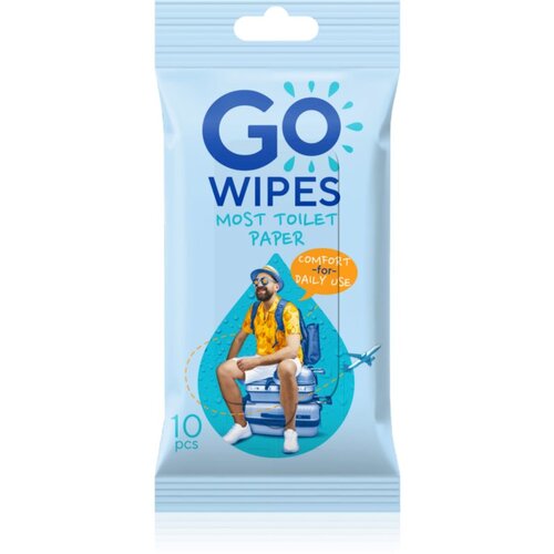 GOWipes Moist Toilet Paper vlažni toaletni papir 10 kom Slike