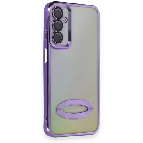  futrola sa niklovanim obodom No1 za xiaomi poco F5 pro tamno ljubicasta Cene