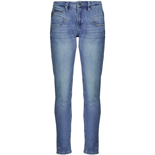 FREEMAN T. PORTER Kavbojke slim ALEXA HIGH WAIST CROPPED S-SDM Modra Slike