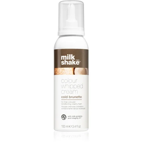 Milk Shake Colour Whipped Cream pjena za toniranje za sve tipove kose Cold Brunette 100 ml