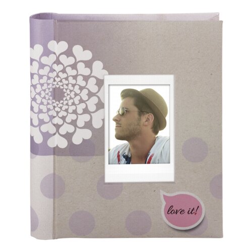 Fujifilm instax mini stylish photo album dots 60 bilder Slike