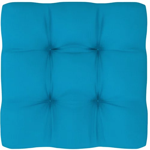 vidaXL Blazina za kavč iz palet modra 50x50x10 cm