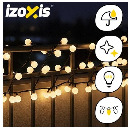 Izoxis 300 LED božićna girlanda &amp;ndash; 30 m toplo bijela Slike