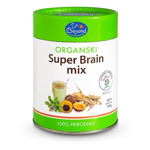 Beyond Super Brain mix organic 100g Cene