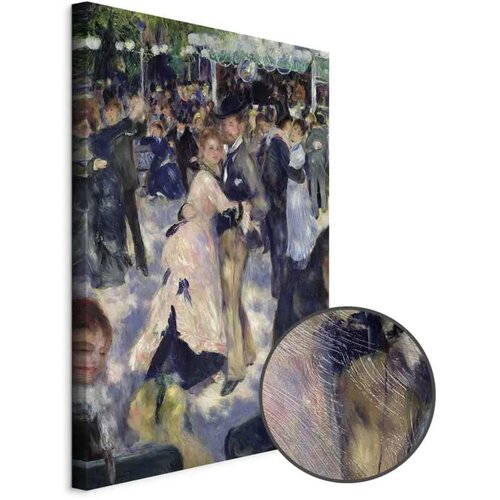  Slika - Pierre-Auguste Renoir &ndash; Le Moulin de la Galette  detail of the dancers 60x90 Premium Print Cijene