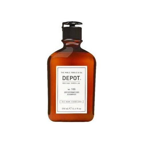 Depot No. 105 Invigorating Shampoo &amp;scaron;ampon za učvr&amp;scaron;ćivanje protiv gubitka kose 250 ml Slike