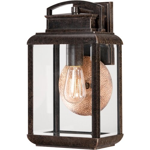Elstead Lighting Elstead Byron 1 luč Zunanja srednja stenska svetilka Imperial Bronze IP44, E27, (22099942) Cene