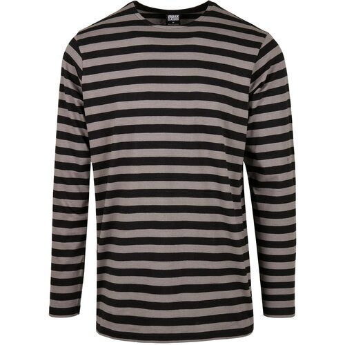 Urban Classics Regular Stripe LS Asphalt/Black Slike