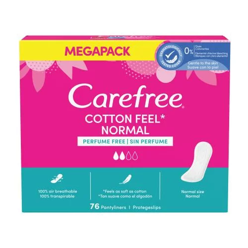 Carefree Cotton Feel Normal dnevni uložak 76 kom za ženske