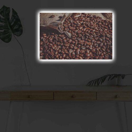 Wallity Slika sa LED osvetljenjem 4570KDACT-005, 45x70 cm Cene