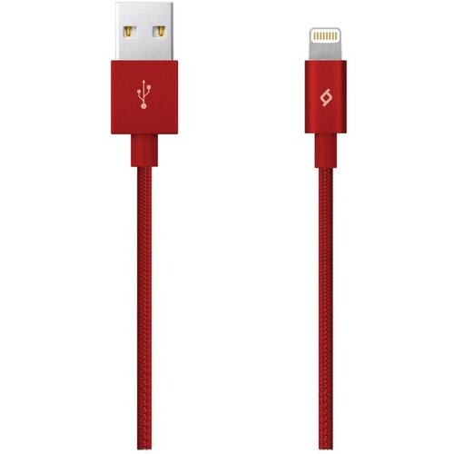 Ttec Kabel - MFi (Apple license) - Lightning to USB (1,20m) - Red - Alumi Cable Cijene