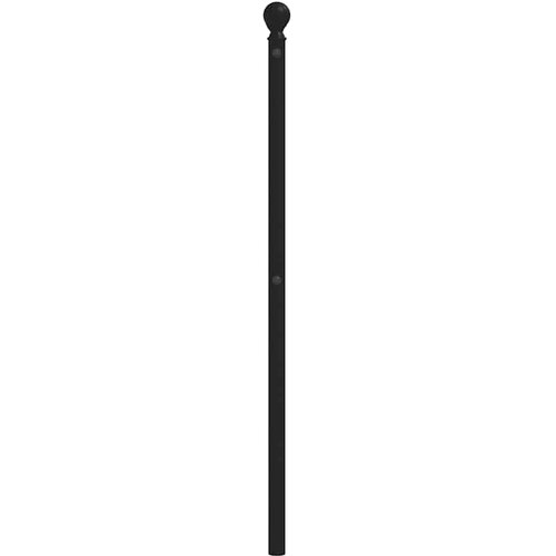  Metalno zamjensko uzglavlje crno 180 cm Slike