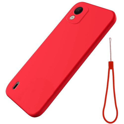 INORCO Ovitek za telefon z mehko podlogo za Nokia C110, ovitek iz tekočega silikona, odporen na udarce, s pa&amp;scaron;čkom, (22034757) Slike