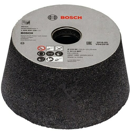 Bosch Brusni kotač (Prikladno za: Kamen, Promjer: 110 mm, Granulacija: 24) Slike