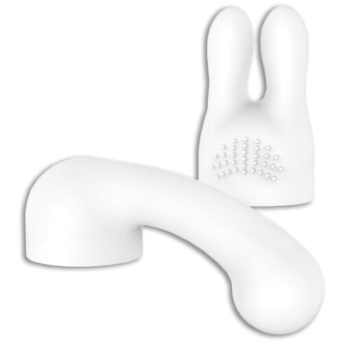 Bodywand Komplet nastavkov za vibrator Curve, bel Slike