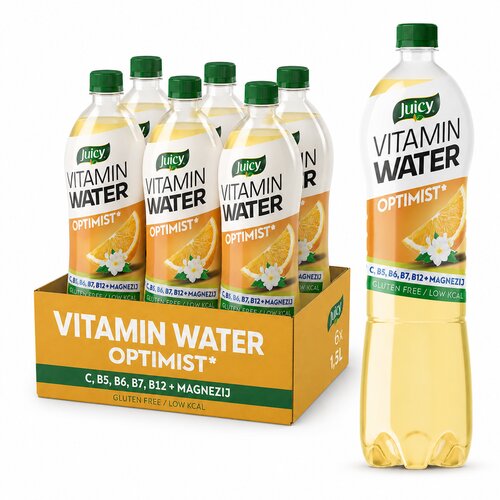Juicy vitaminska voda Optimist, 6 x 1,5 l XXL Cene