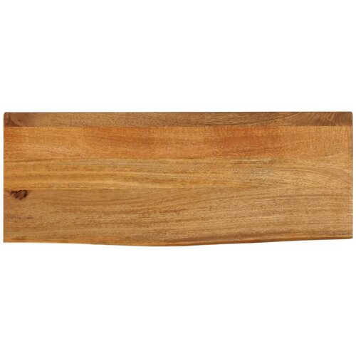 vidaXL Mizna plošča z naravnim robom 80x30x2,5 cm trden mangov les Cene