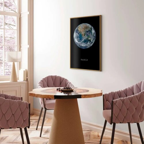  Plakat - Earth 40x60 Zlatni okvir Cene