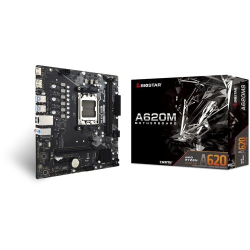 Biostar A620MS motherboard AMD A620 Socket AM5 micro ATX Cijene