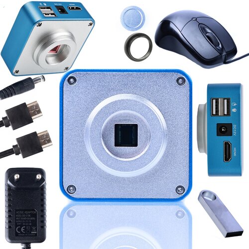 Rosfix leo pro kmlp-hdmi-usb 16MP mikroskopska kamera, (22084129) Slike