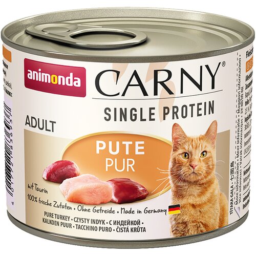 Animonda Carny Single Protein Adult 6 x 200 g - Puran Slike