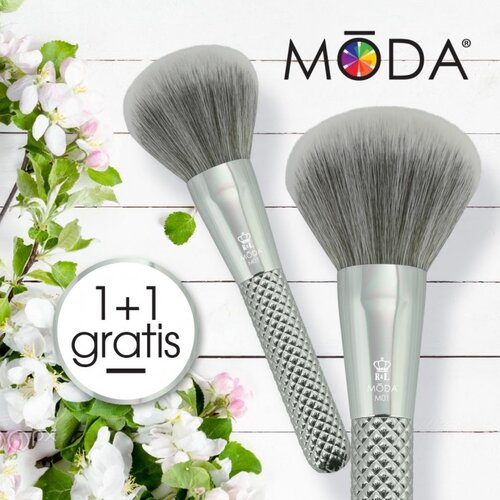 MŌDA&amp;reg; Metallics Četka za puder 1+1 GRATIS Slike