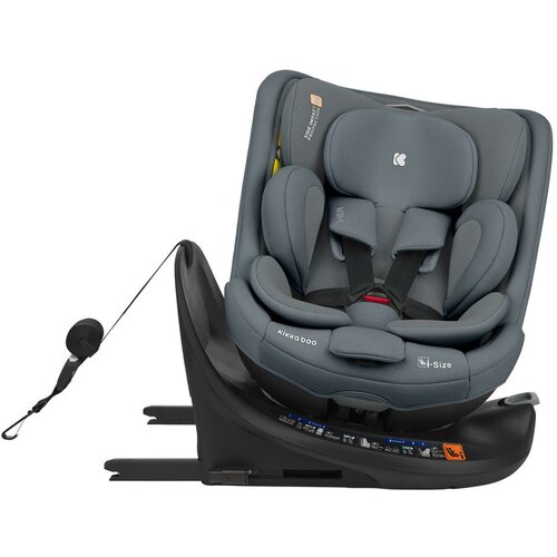 Kikka Boo Autosedi&amp;scaron;te 40-150 cm I-Van I-SIZE ISOFIX Dark Grey ( KKB00082 ) Slike
