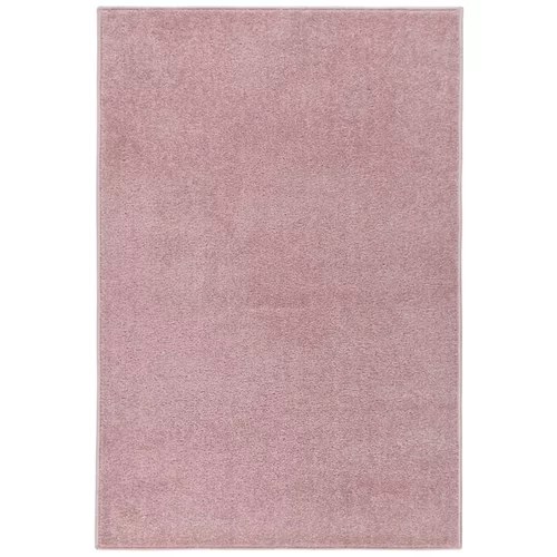 Tepih s kratkim vlaknima 160 x 230 cm ružičasti