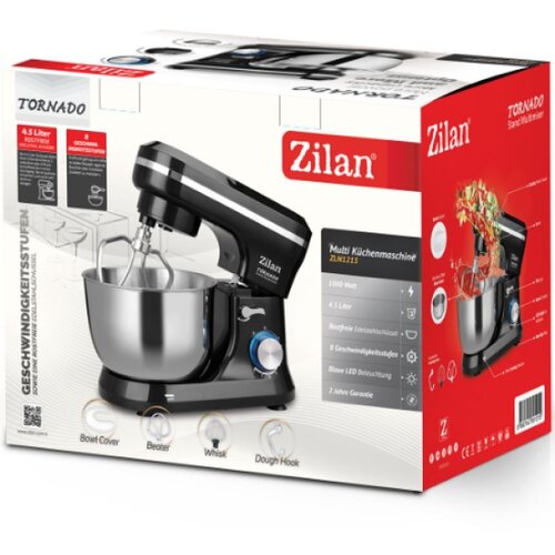 Zilan ZLN1215 Mikser sa posudom, 8 brzina+pulse, 4.5 lit.,1000w Slike