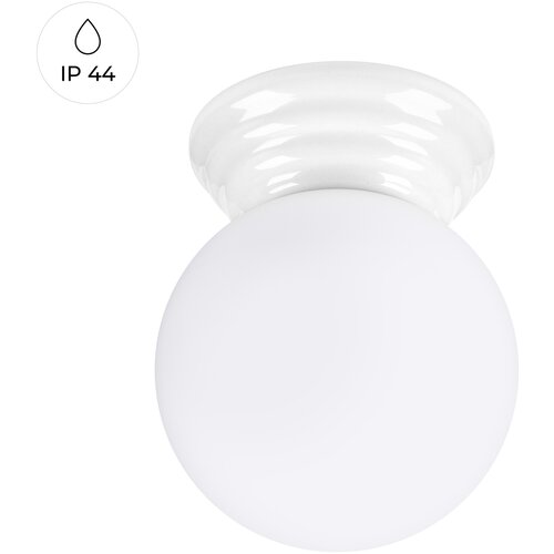 Sollux Lighting Stropna svetilka ZORI bela IP44, (5000093927) Slike
