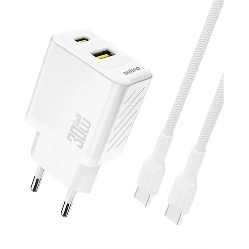Dudao A27TCEU PD 30W GAN POLNILEC S 5V 3A TELEFONSKIM KABLOM Z USB-A, (5000262102) Slike