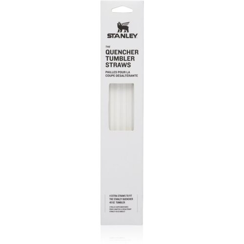 Stanley The Quencher Tumbler Straws zamjenske slamke 1180 ml Transparent 4 kom Slike