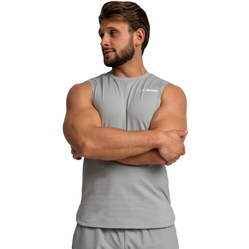 GymBeam mu&amp;scaron;ka majica bez rukava trn grey Slike