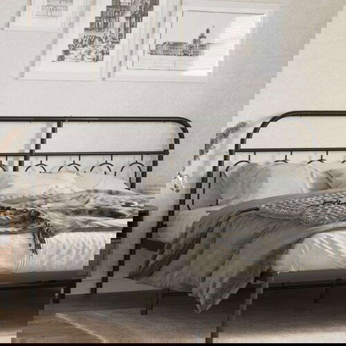  Metalno uzglavlje crno 193 cm Cene